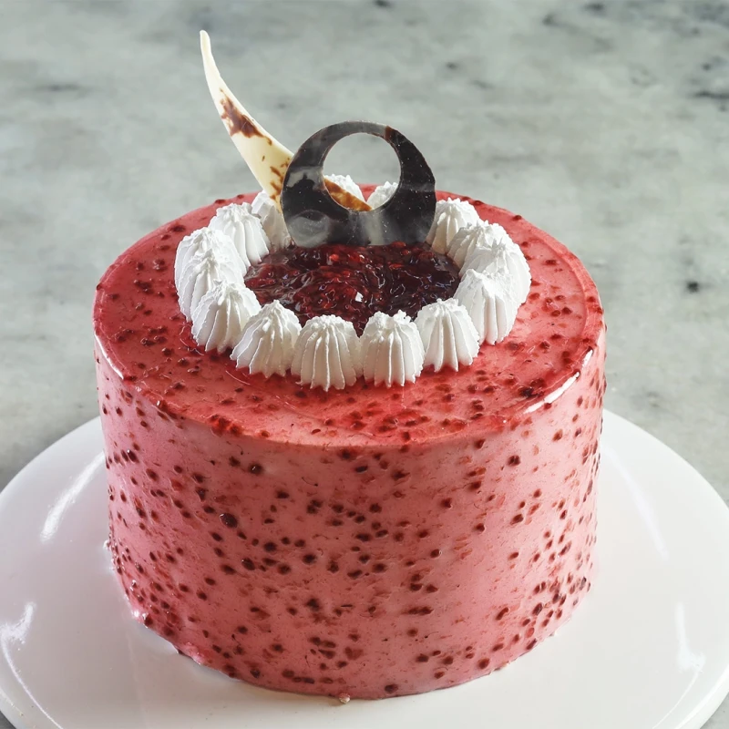 Raspberry White Chocolate Cake - Small